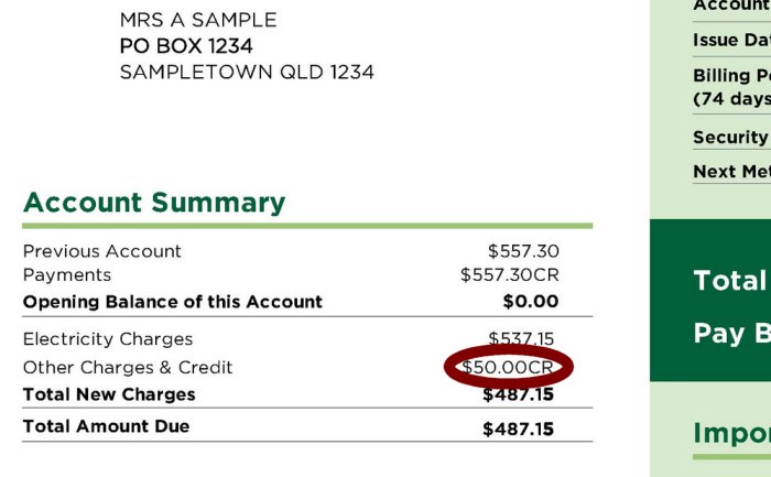 Queensland electricity bills