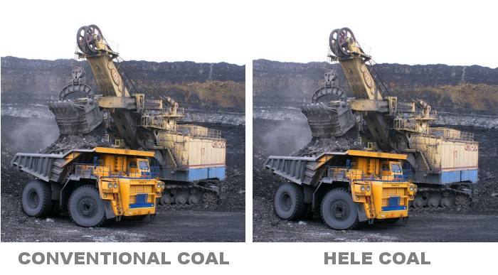 High Efficiency Low Emissions (HELE) Coal