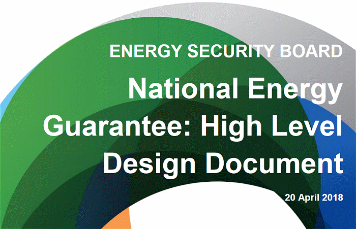 National Energy Guarantee