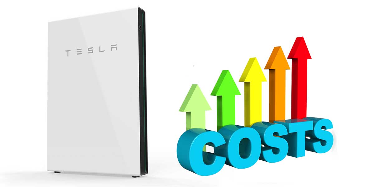 Tesla Powerwall 2 price rise