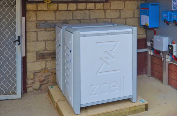 Redflow Z-Cell home battery system