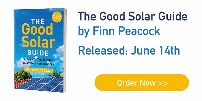 Order the Good Solar Guide by Finn Peacock
