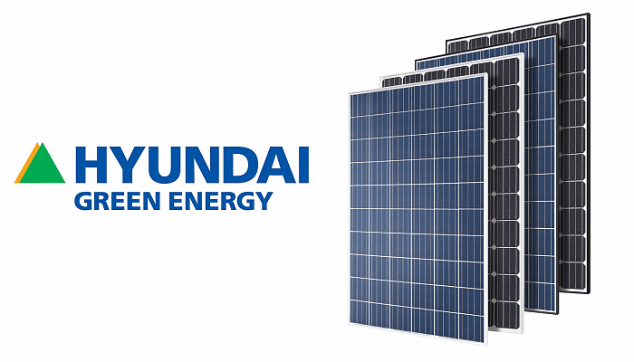 Hyundai solar panels