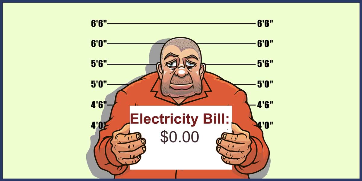 Solar Panels And Electricity Meters Running Backwards