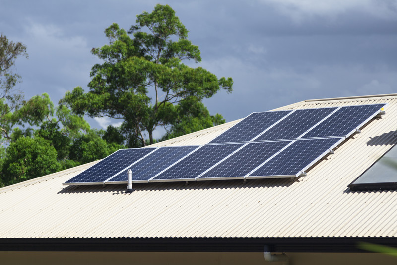 stink pipe and solar array