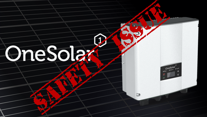 OneSolar inverters