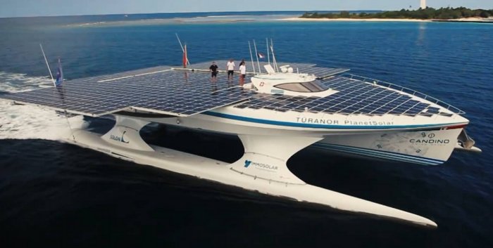 PlanetSolar - solar boat