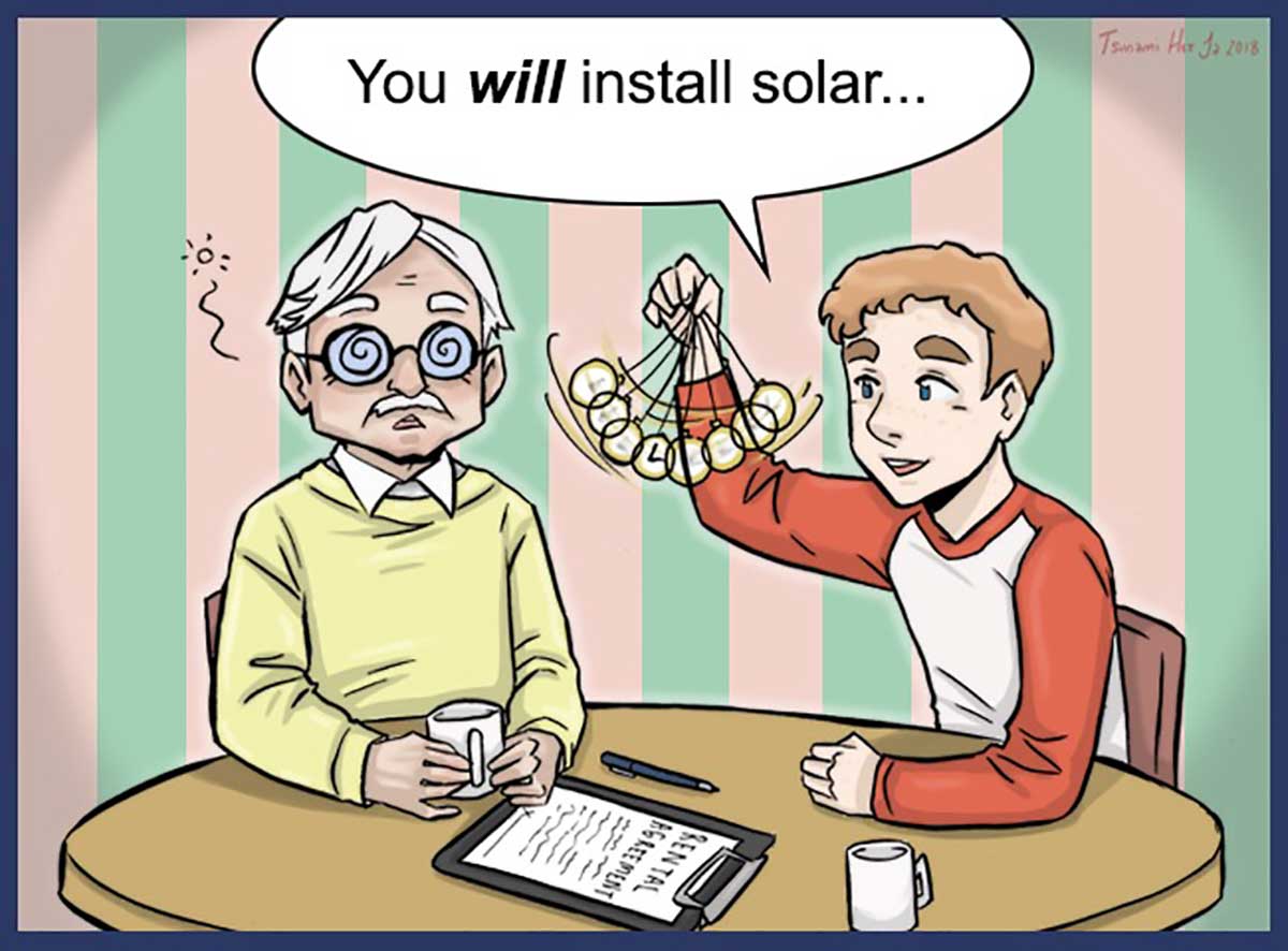 Convincing a landlord to install solar panels