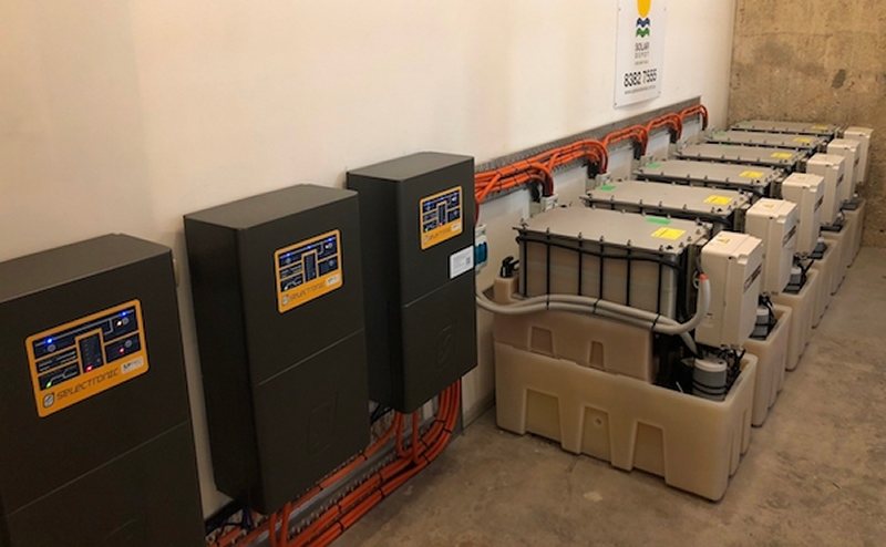 Redflow battery installation