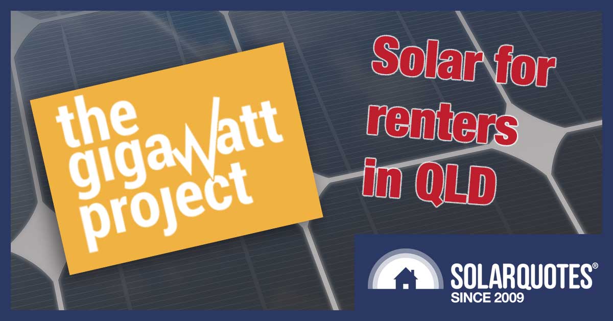 gigawatt project review - solar power for renters