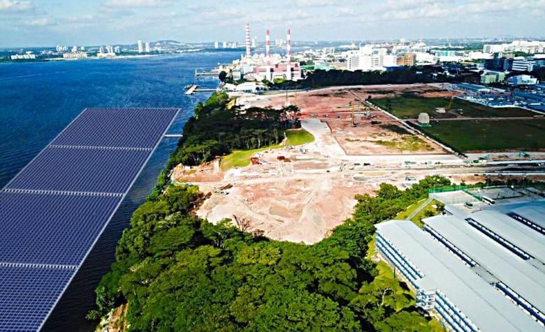 Floating solar power - Singapore