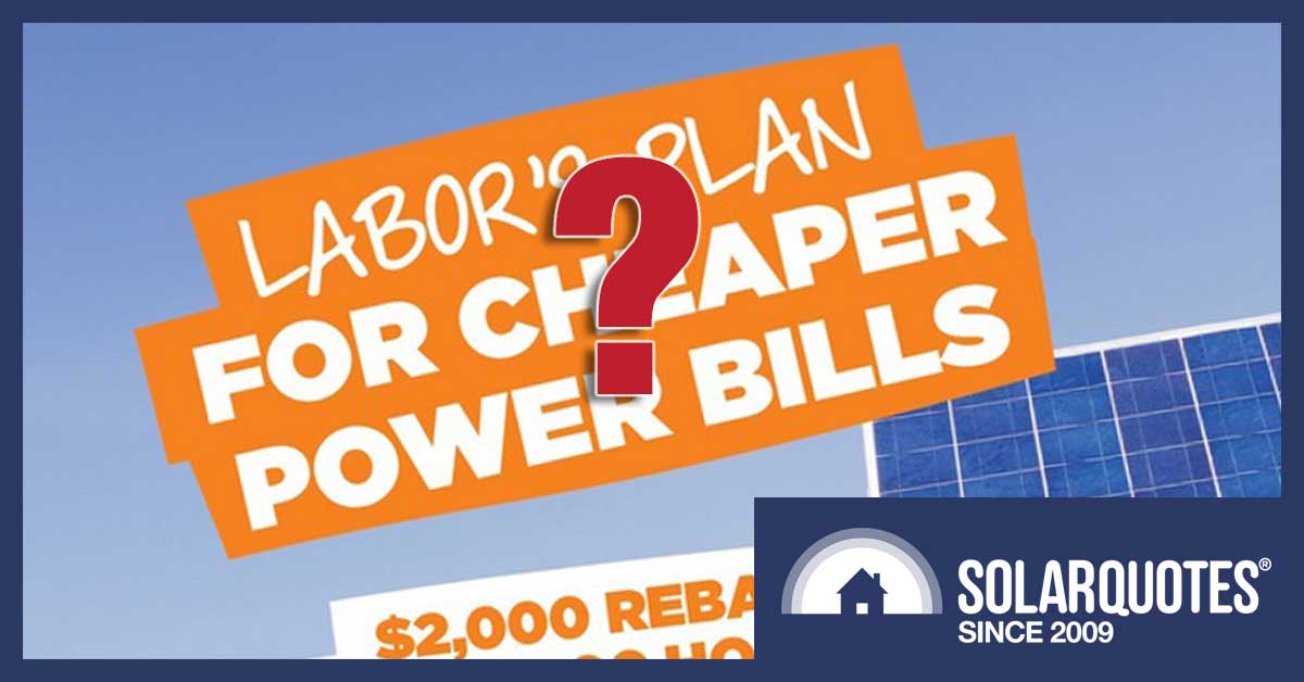 Labor solar battery rebate