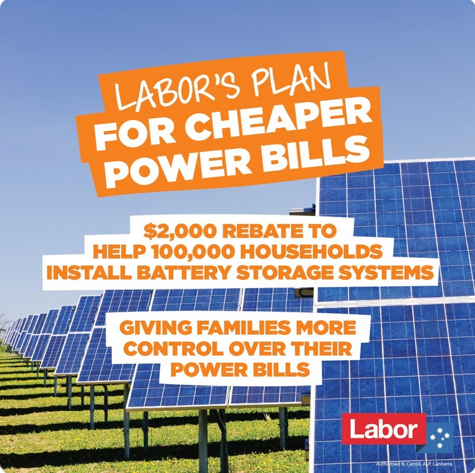 Labor's plan for cheaper power bills