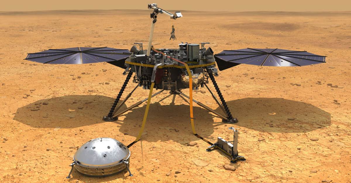NASA's solar powered InSight lander