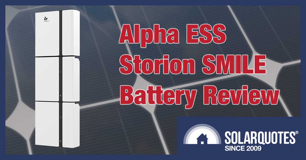 Alpha ESS Battery Review