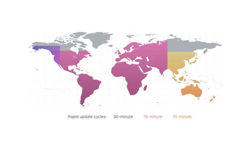 Solcast global coverage