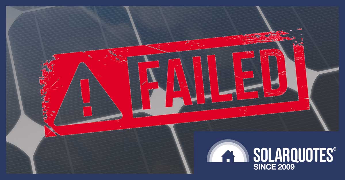 Australian solar installation audit
