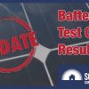 Battery Test Centre results