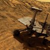 Solar powered Mars rover Opportunity