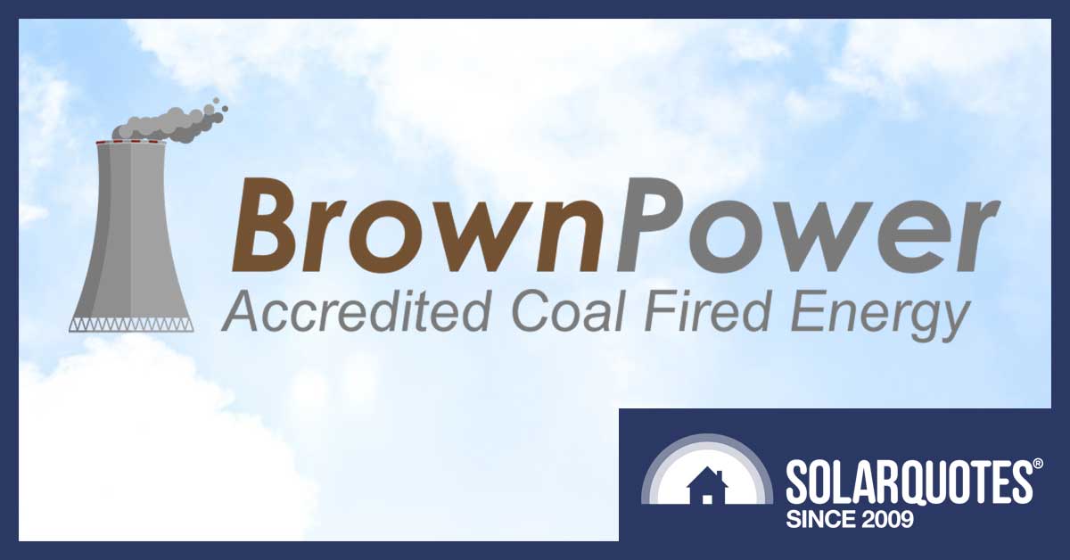 BrownPower - Accredited Coal-Fired Energy