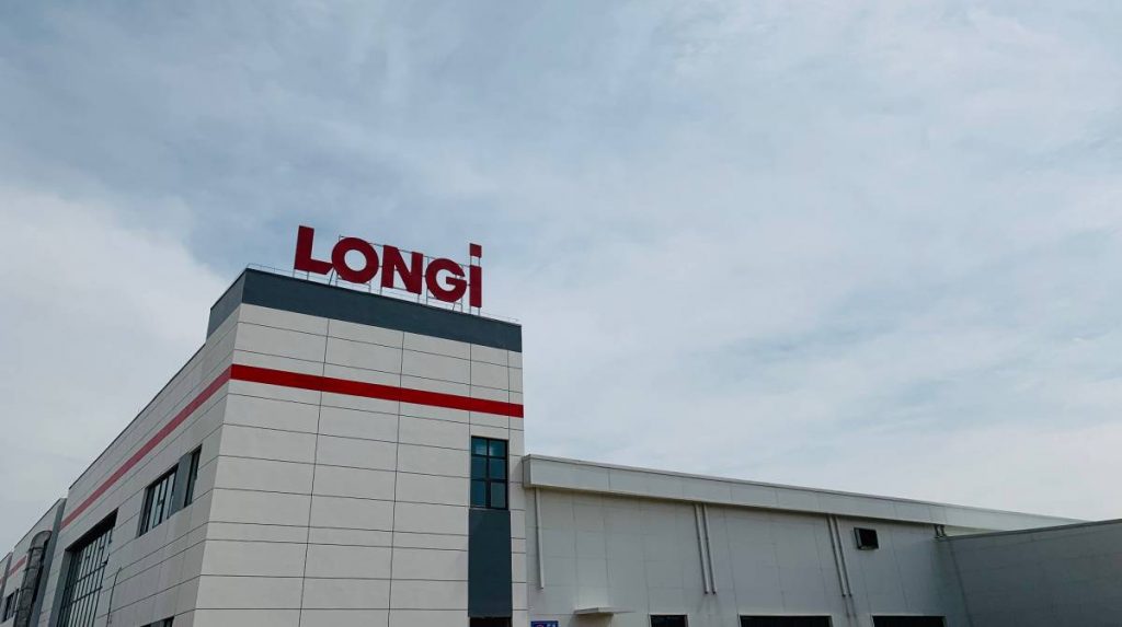 Longi Solar Panel Factory