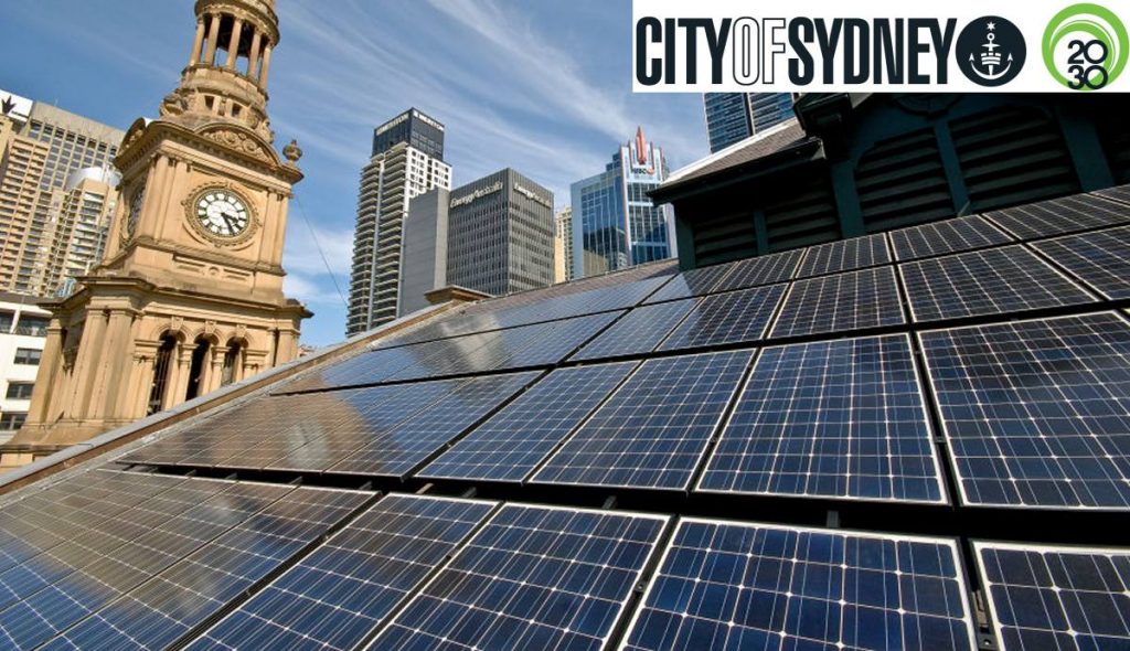 City of Sydney - solar power