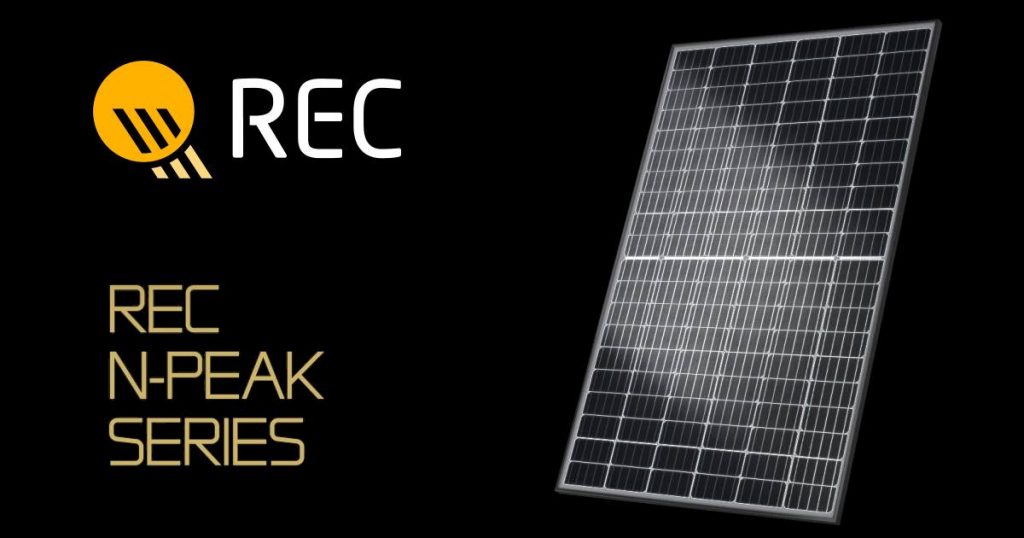 REC N-Peak solar panel