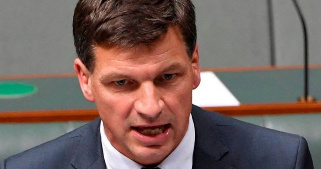 Angus Taylor - Minister for Energy and Emissions Reduction