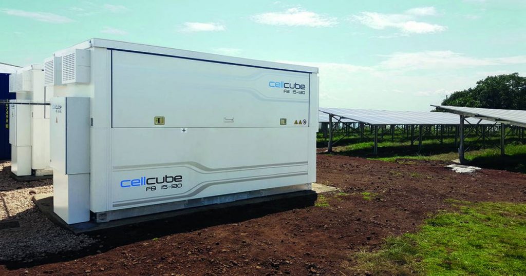 CellCube vanadium redox flow battery