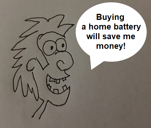 Batteries save money?