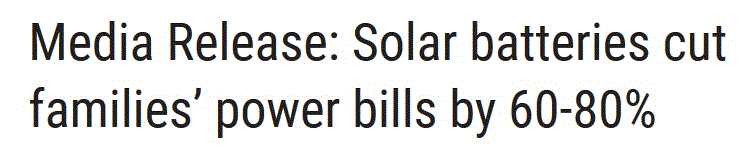 Smart Energy Council - solar batteries headline