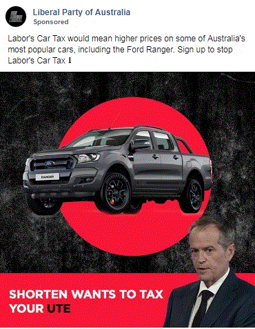 Liberal Party on Labor's "Car Tax"