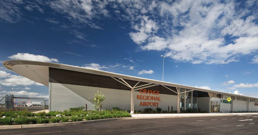 Orange Regional Airport - solar energy