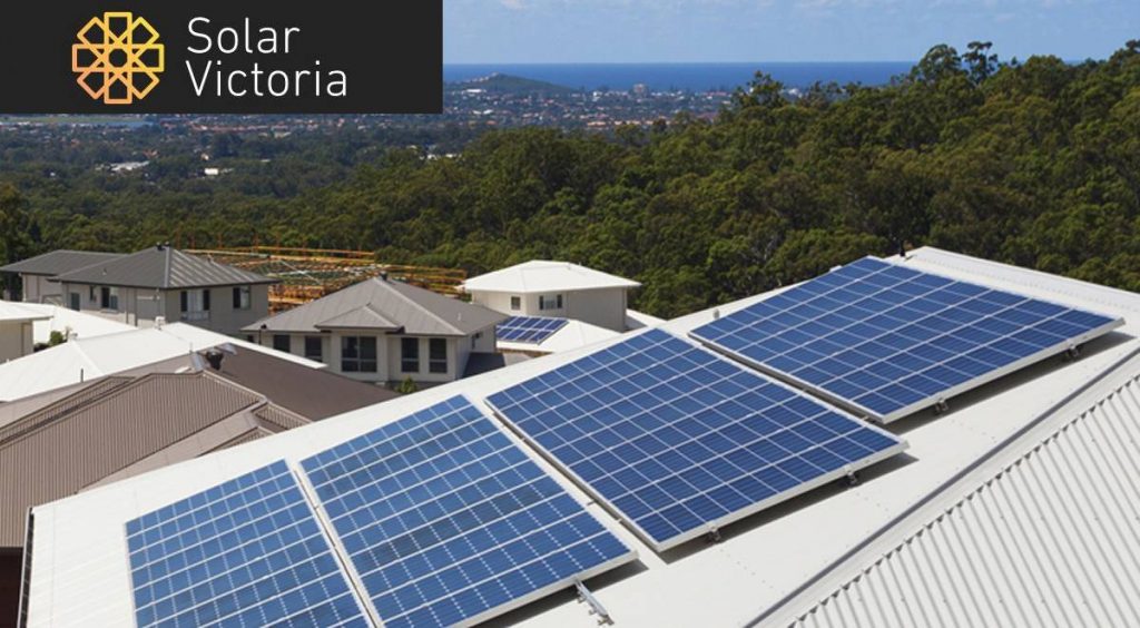 Victoria Solar Homes package rebate