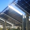 Bifacial solar panels