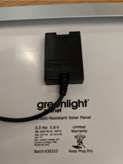 greenlight planet panel specifications