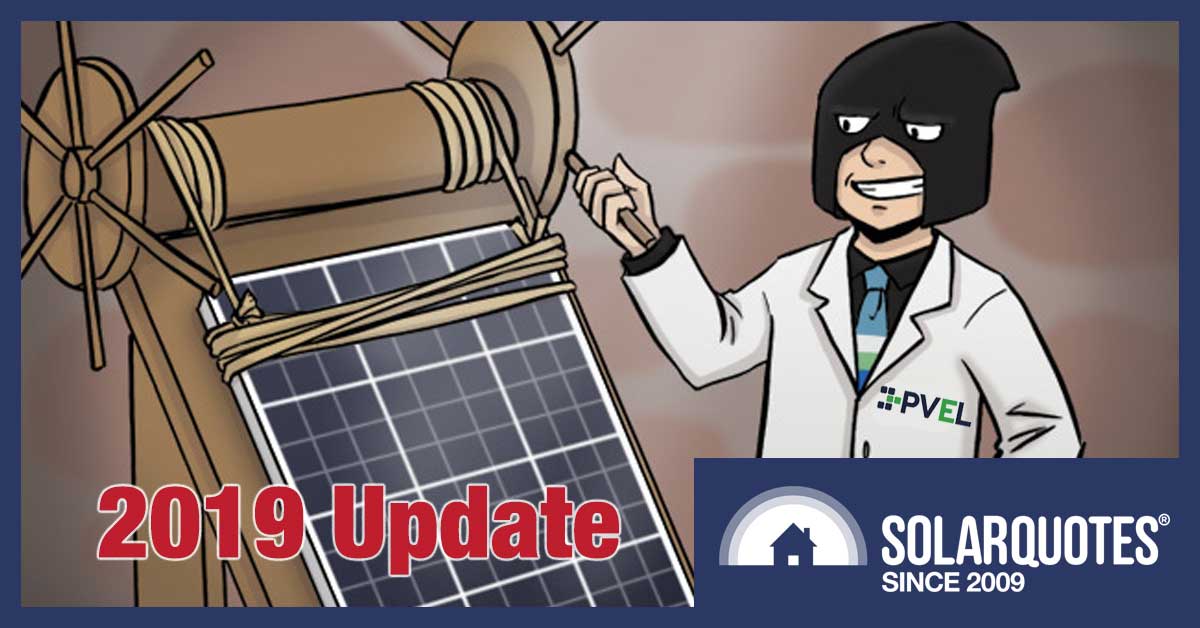 PVEL solar panel scorecard - June 2019