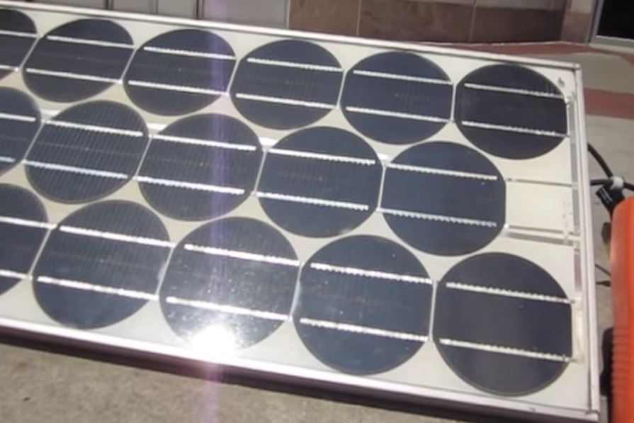 round solar cells