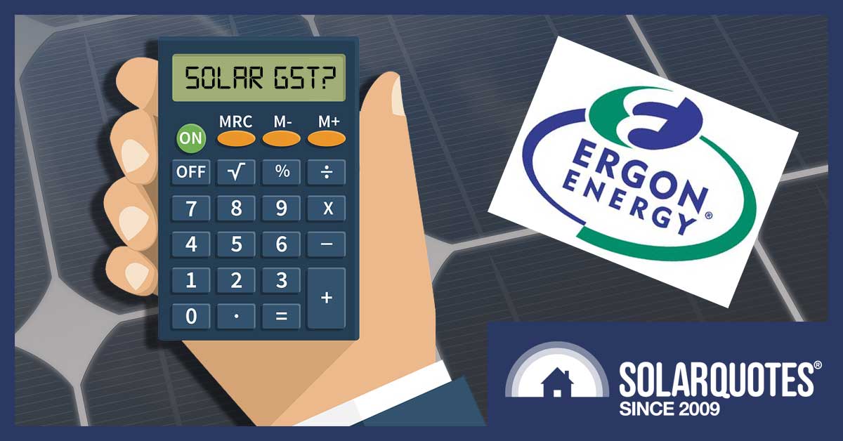 Is GST Included In Ergon Solar Feed In Tariffs It Depends Who You Ask 