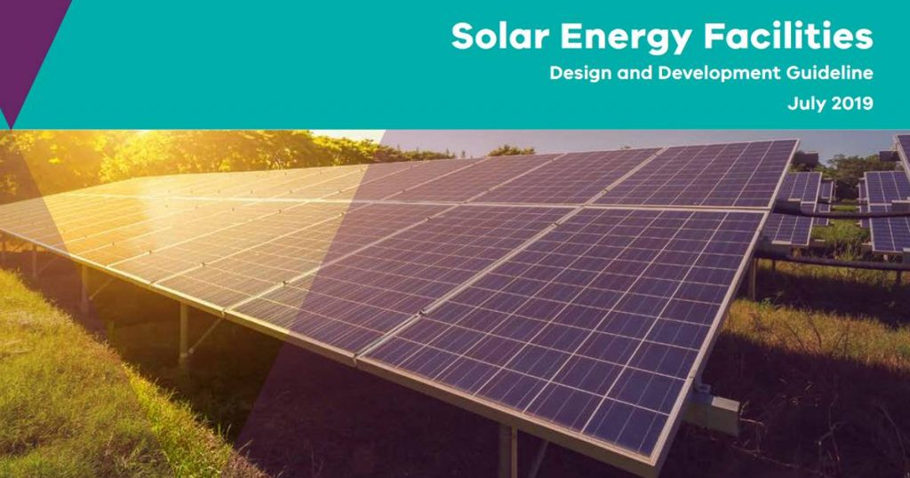 Solar energy guidelines - Victoria