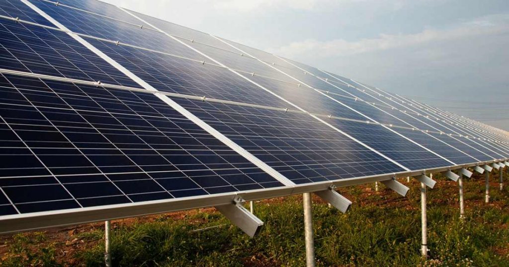 Large scale solar energy planning policies