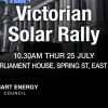 Victorian Solar Rally