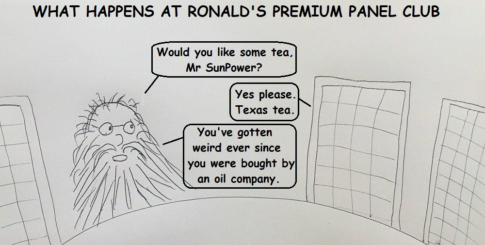 Ronald's premium solar panel club