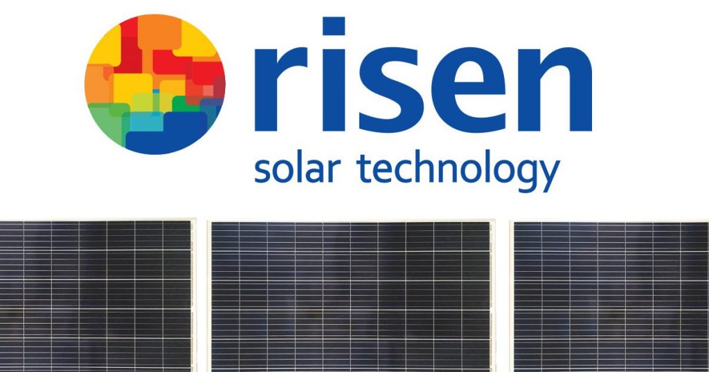 Risen Energy solar panels - Australia