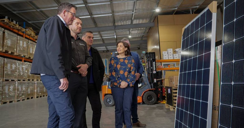 Premier Andrews and Lily D'Ambrosio