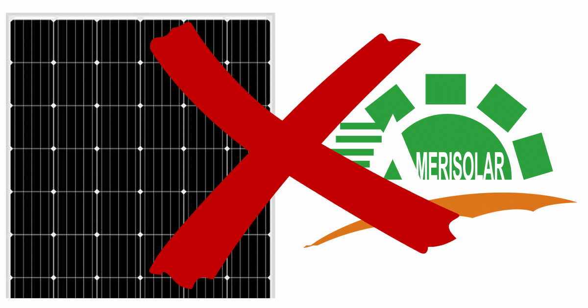 Amerisolar PV module delisting