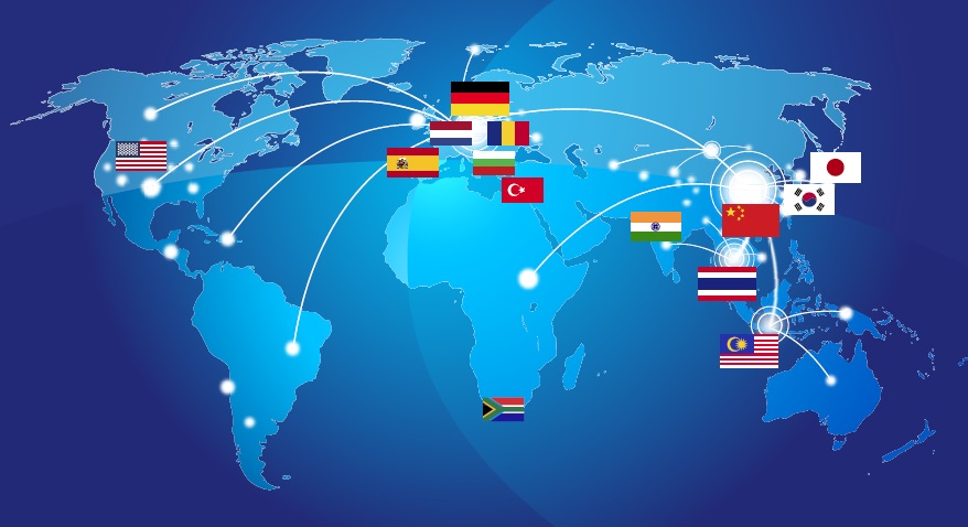 Chint Solar/Astroenergy global footprint