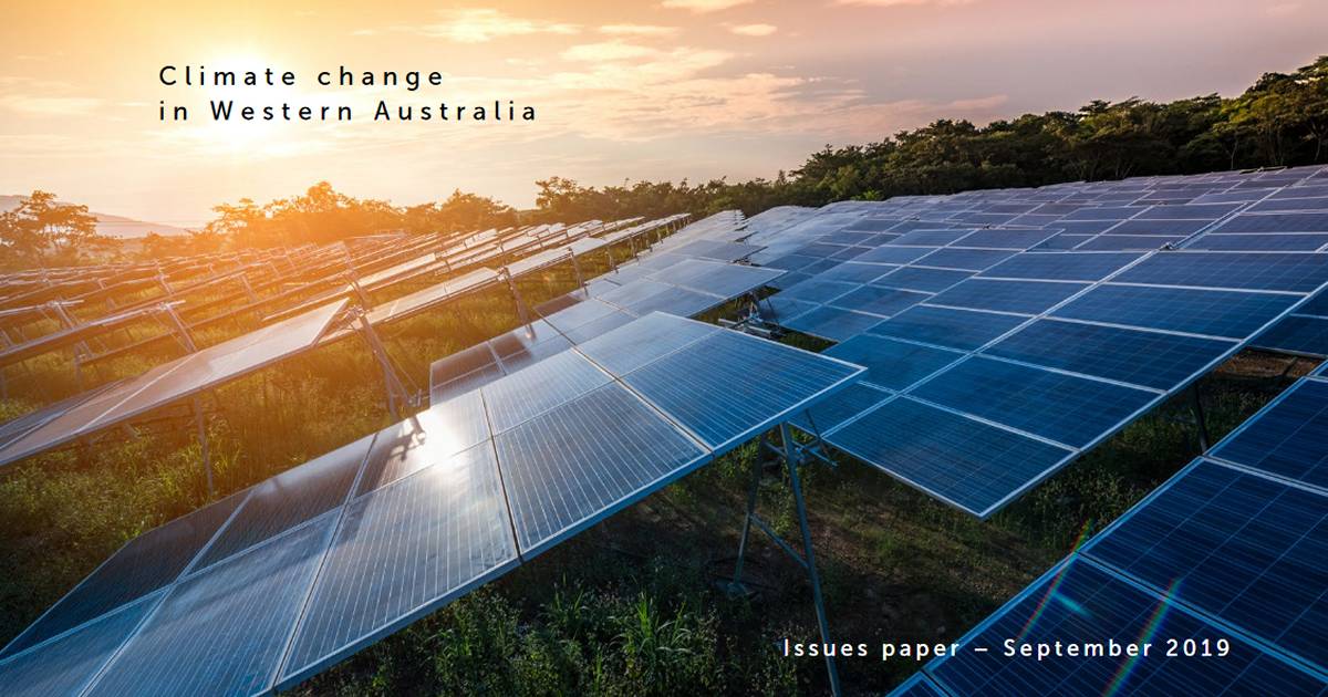 Climate change and energy - Western Australia
