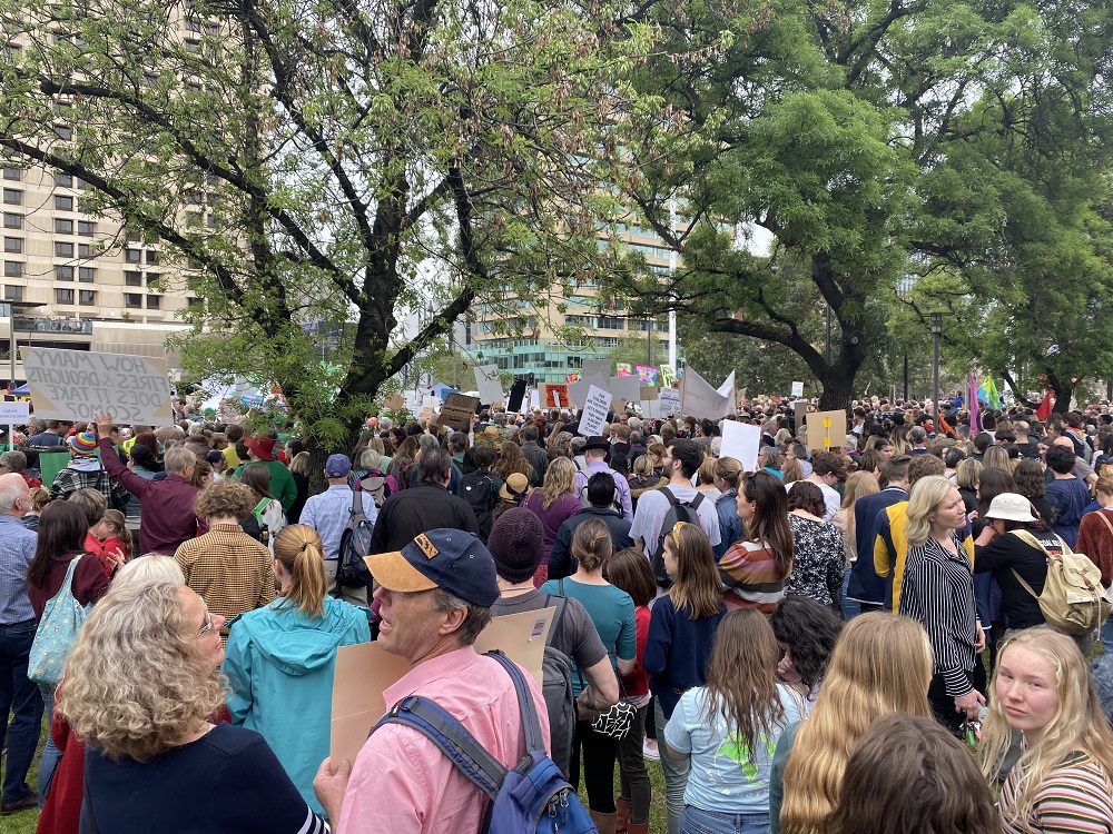 Climate Strike - Victoria Square, Adelaide