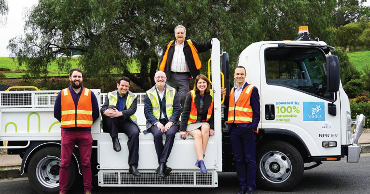 Yarra City Council - electric tipper